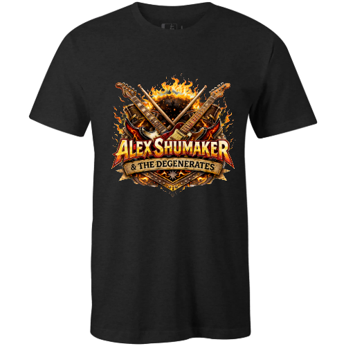 Alex Shumaker & The Degenerates shirts